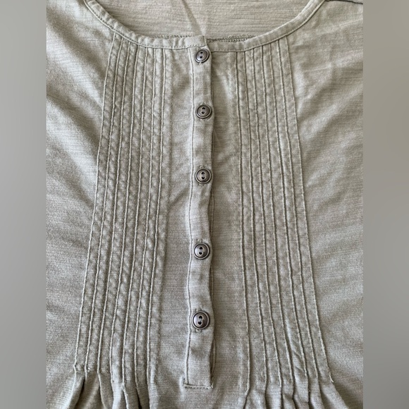 COLDWATER CREEK Sage Peasant Blouse - Picture 2 of 4